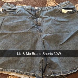 Liz & Me Plus size shorts